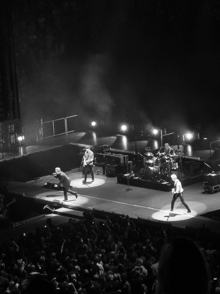 U2 på Globen den 21 september 2015.